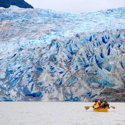 Juneau Shore Excursion: Mendenhall Glacier Canoe, Paddle and Hike