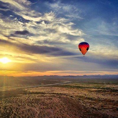 Morning Hot Air Balloon Ride Over Phoenix 