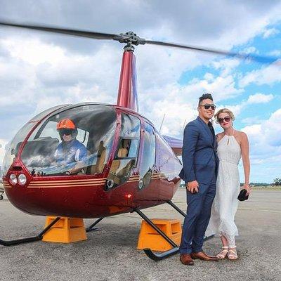 Romantic Jewel - Private Helicopter Tour for 2