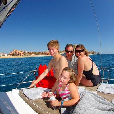 Lands End Luxury Sail and Snorkel Cruise in Cabo San Lucas