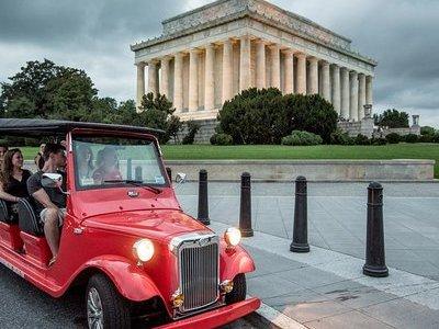 Washington DC by Moonlight Electric Cart Tour