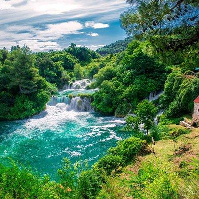 Krka Waterfalls Tour from Split with Boat Ride & Swimming 