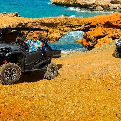 Aruba UTV, ATV Adventure to Secret Beach and Cave Pool