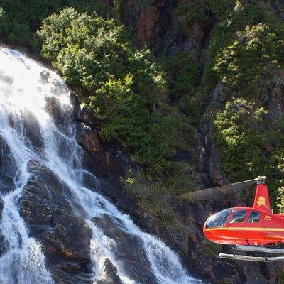 Ketchikan Helicopter Tour, Mahoney Falls