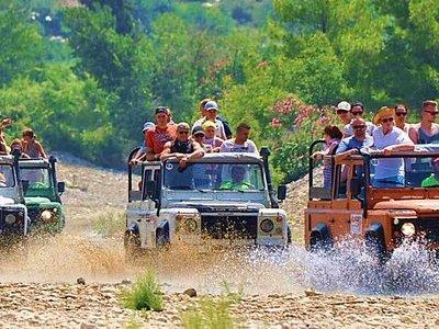 Alanya Jeep Safari with Dim River Lunch and Dim Cave