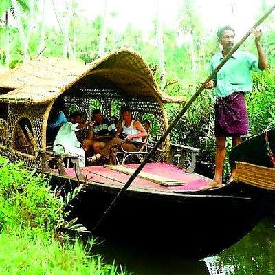 Half Day Village Backwater Eco Country Boat Cruise :Group Tour from Fort Cochin 