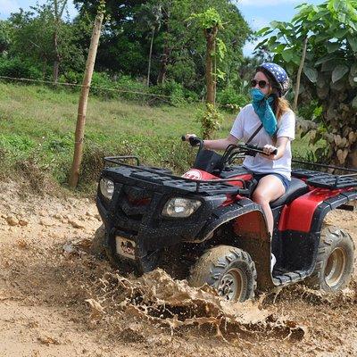 Punta Cana Adventure: Offroad 4x4 ATV - Cave and Macao Beach Dip