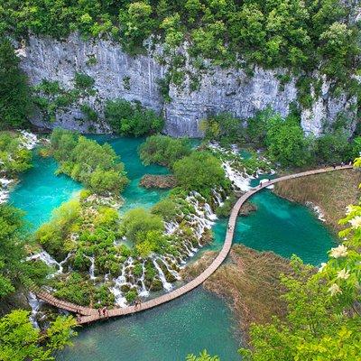 Private Split to Zagreb transfer with Plitvice Lakes Tour