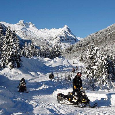 Scenic Snowmobile Tour in Whistler