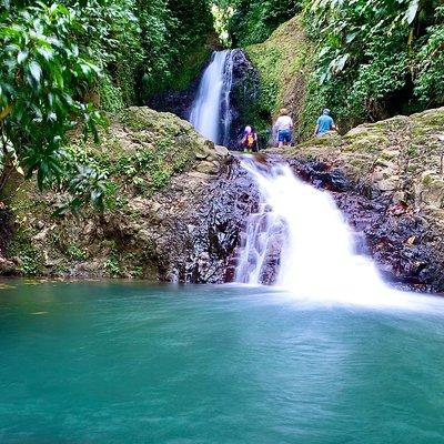 Seven Sisters Falls Hike / Annandale Falls / Grand Etang National Park & Lake