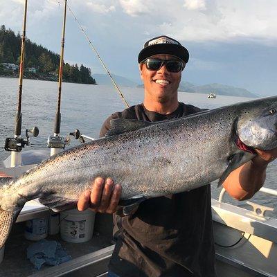 Ketchikan salmon and halibut fishing charter