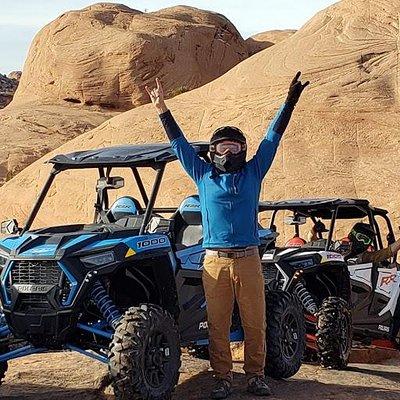 Thrilling Guided You-Drive Hells Revenge UTV Tour In Moab UT