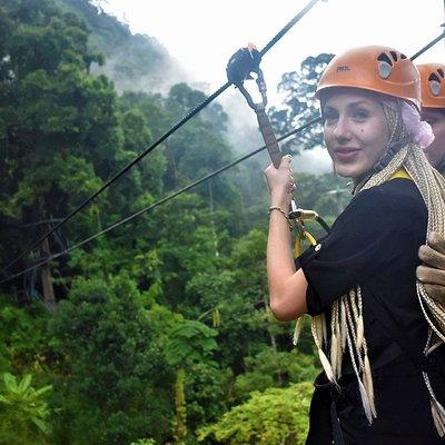 Tree Bridge Cafe And Zipline - Jungle Flight Adventure in Koh Samui