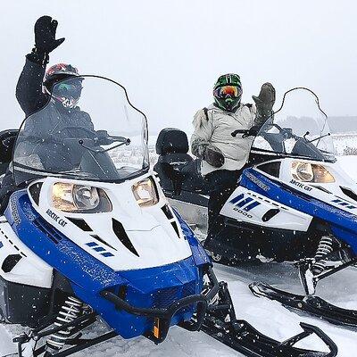 Fairbanks Snowmobile Adventure from North Pole