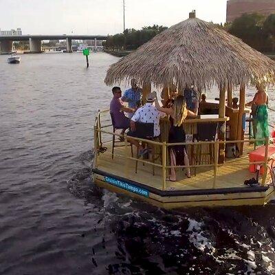 Tiki Boat - Downtown Tampa - The Only Authentic Floating Tiki Bar