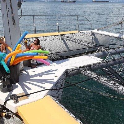 All-inclusive 8-hour catamaran tour to Isla Taboga from Panama City