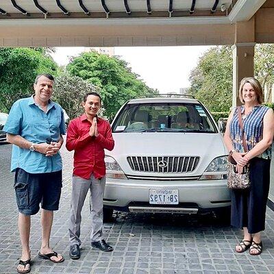 Private Taxi Transfer From Phnom Penh to Siem Reap with English Speaking Driver