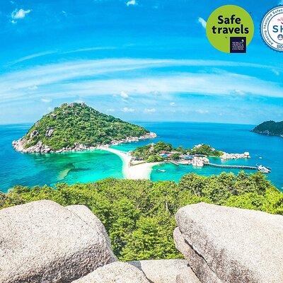 Full-Day Cruise of Koh Nang Yuan and Koh Tao From Koh Samui