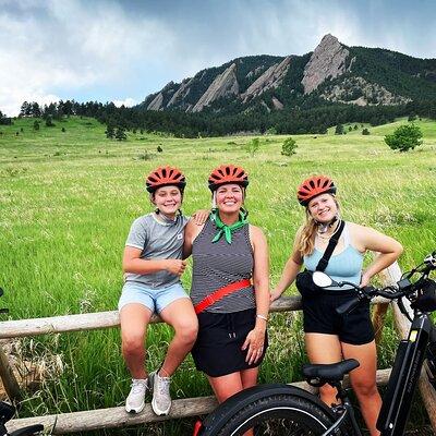 Ride Boulder's Best Guided eBike E-Bike Tour! Electric eBike 