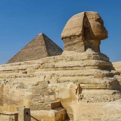 Cairo By Big Bus full day From Hurghada (Pyramids-sphinx-Egyptian Museum-Lunch)