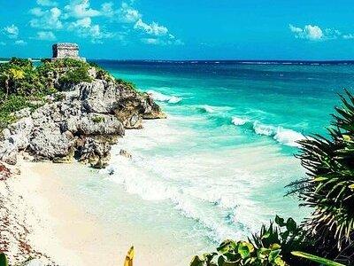 Full Day Tulum Ruins Tour Cenote and Swimming with Sea Turtles