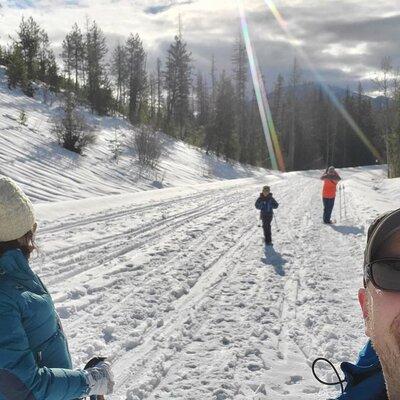 Snowshoe OR Cross Country Ski Tours in Glacier National Park