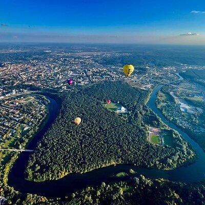 Hot Air Balloon Flight over Vilnius or Trakai