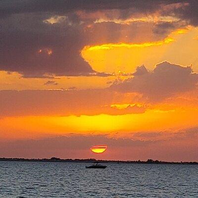 Sunset Dolphin Cruise with Sanibel Lighthouse Views