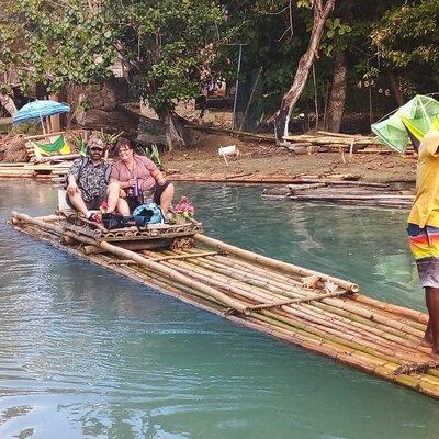 Private River Bamboo Rafting Activity in Ocho Rios Jamaica 