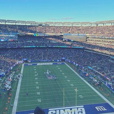 New York Giants Football Game Ticket at MetLife Stadium