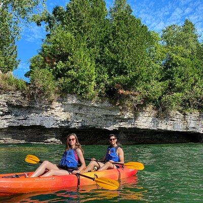 Whitefish Dunes State Park & Cave Point Kayak Tour