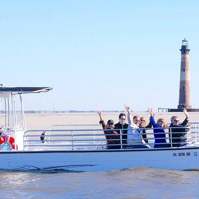 Charleston Eco Boat Cruise with stop at Morris Island Lighthouse