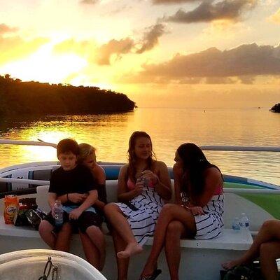 Islamorada: Sunset Cruise Bayside of island & Millionaire homes 