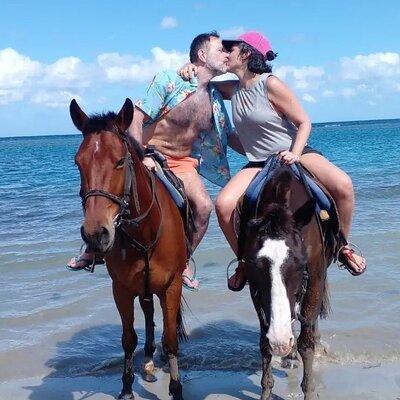 Horseback Riding and Bamboo Rafting Tour from Montego Bay 