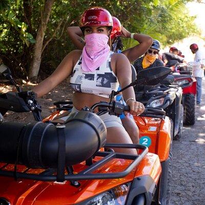 Private Jeep & ATV Tour to Jade Cavern in Cozumel: All-Inclusive