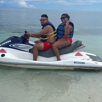 Jet Ski and Bamboo Rafting Limestone Massage From Montego Bay