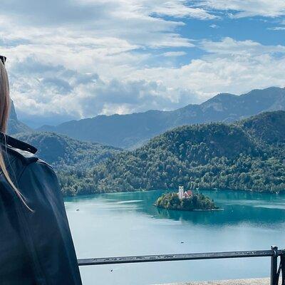 Ljubljana with Funicular, Castle and Lake Bled from Zagreb