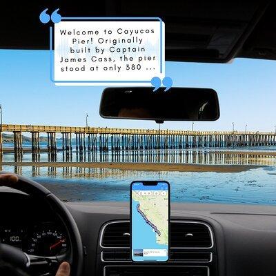 Smartphone Driving Tour between Santa Maria & Monterey 'Big Sur'