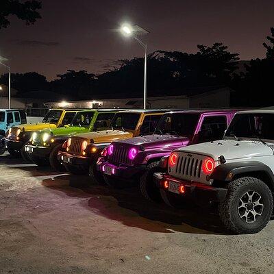 Custom Jeep Rental in St Maarten