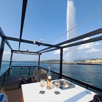 Geneva: Private Cruise on Lake Geneva with Aperitif