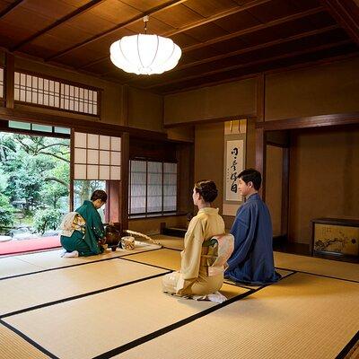 Kimono Tea Ceremony at Kyoto Maikoya, GION