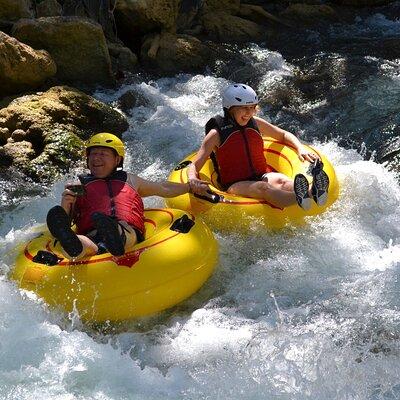 Ocho Rios: River Tubing + Lunch & Cocktails at Bamboo Beach Club