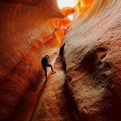 East Zion 2 Hour Slot Canyon Canyoneering UTV Tour