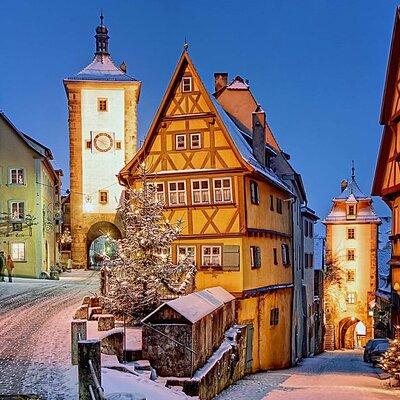 from Frankfurt: historic treasure Rothenburg, private 1 day Tour 