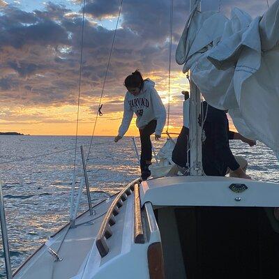 Private Sunset Sailing in Hamlin Beach