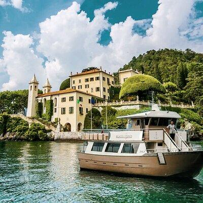 Lake Como & Bellagio day Trip with Private Boat Cruise