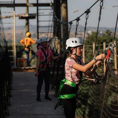 High Ropes Adventure Course near Santa Barbara