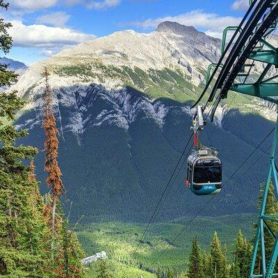 Day Tour to Banff Gondola Hot Springs Johnston Canyon fromCalgary