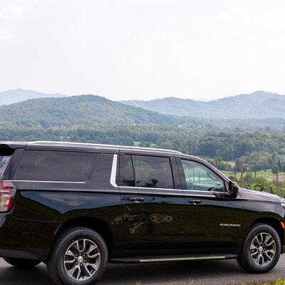 Custom Wine Tour In Black Suburban With Panoramic Sunroof