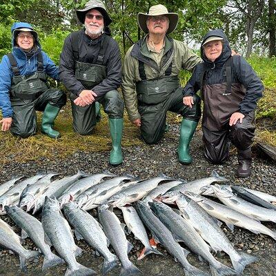 Half day Alaska Salmon Fishing on the Kenai Peninsula